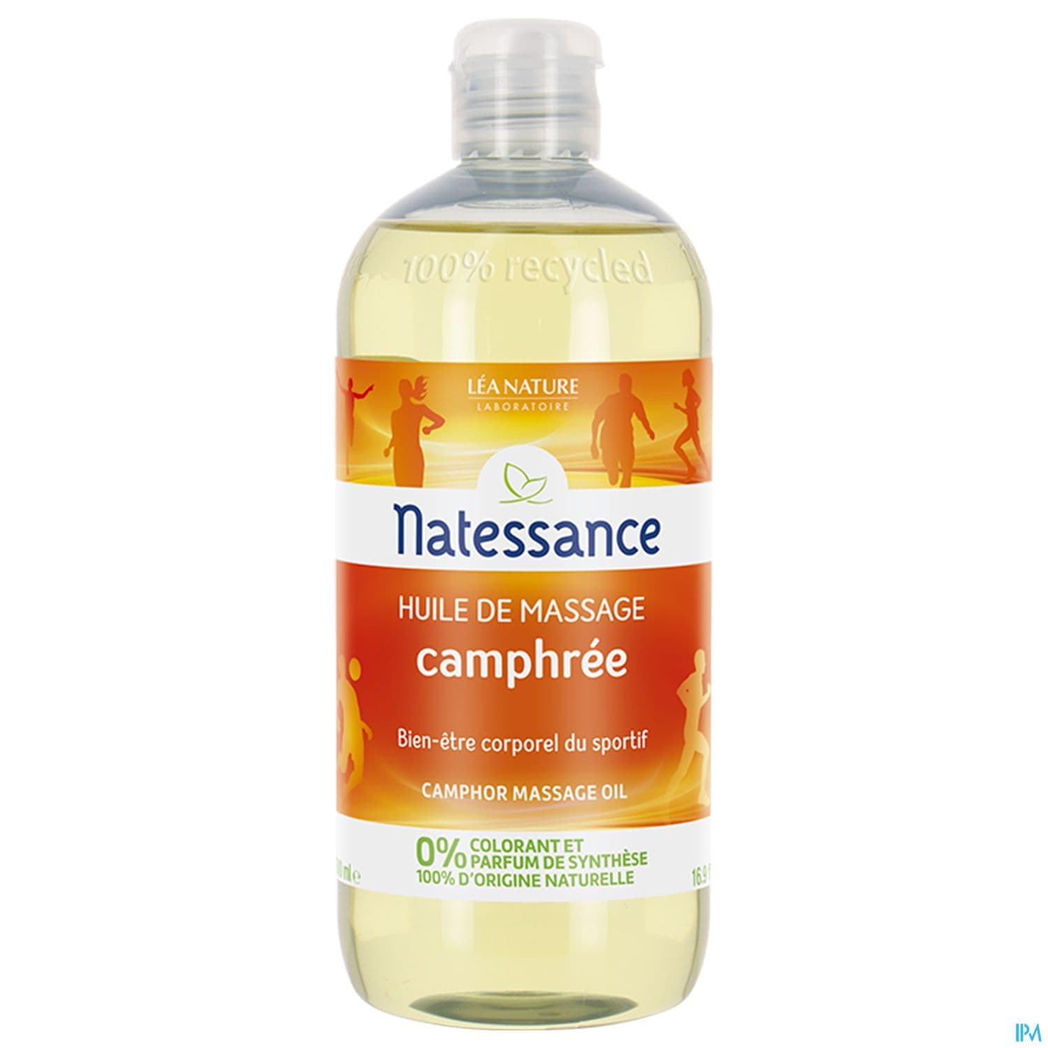 NATESSANCE HLE MASSAGE CAMPH 500ML