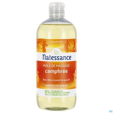 NATESSANCE HLE MASSAGE CAMPH 500ML
