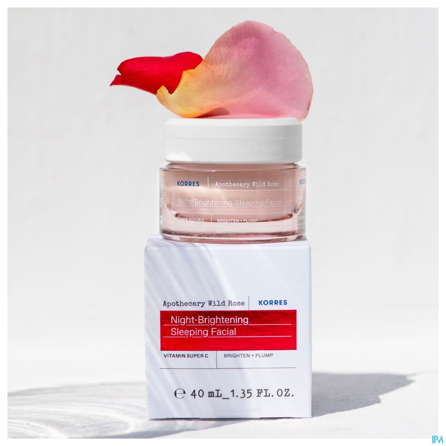 Korres Rose Sauvage Creme De Nuit Eclat 40ml