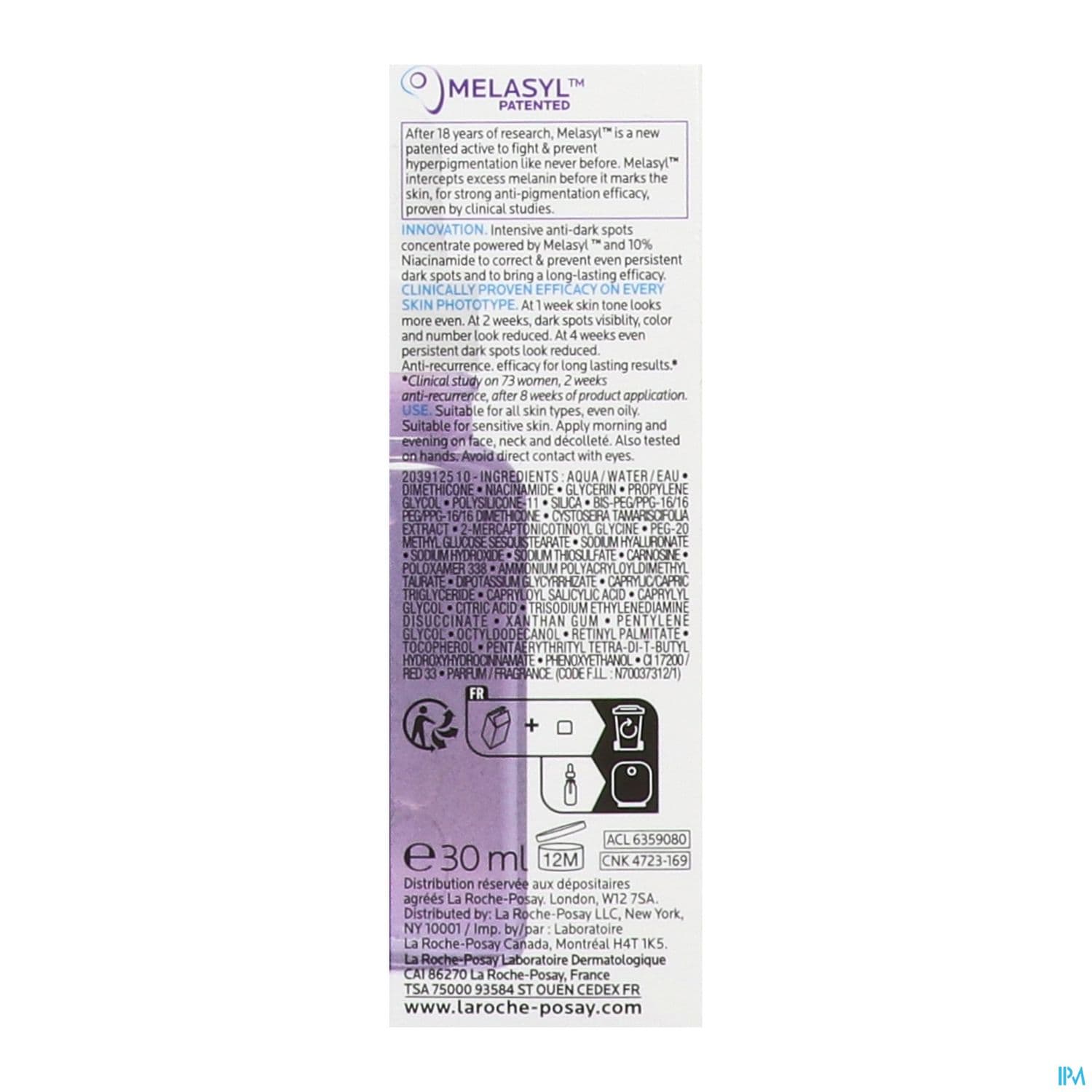 MELA B3 SERUM 30ML