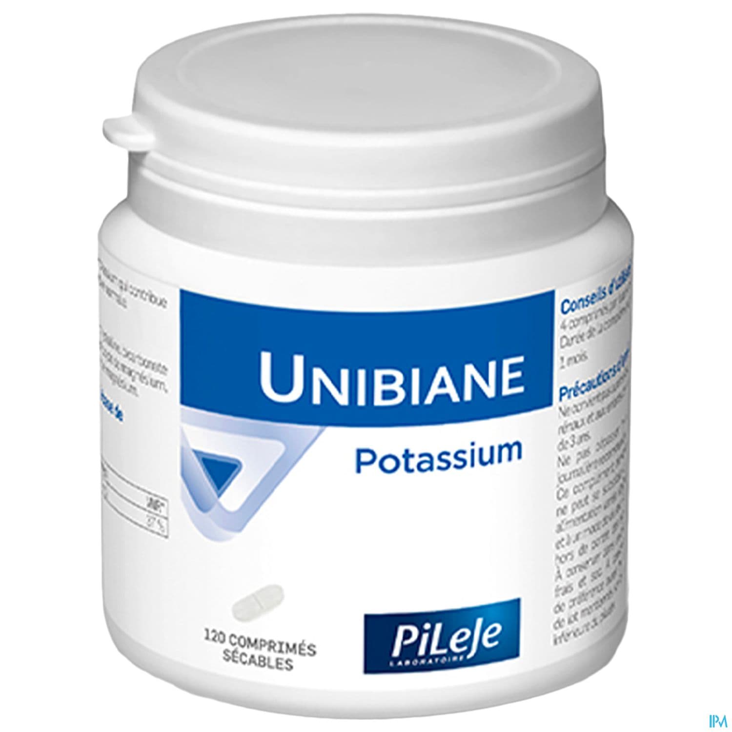 UNIBIANE POTASSIUM CPR SECABLE 120