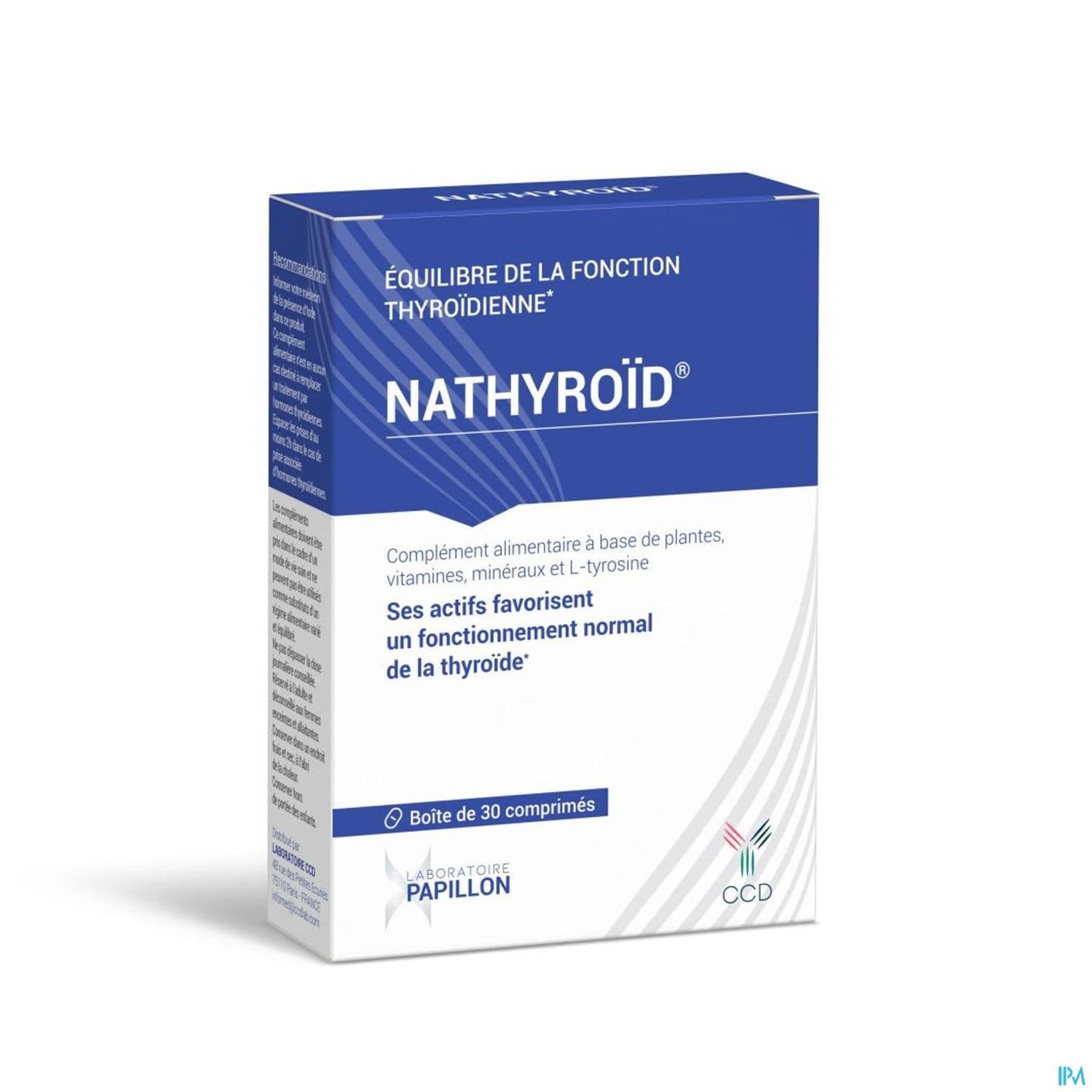 Nathyroid Equilibre Fonction Thyroide Comprime 30