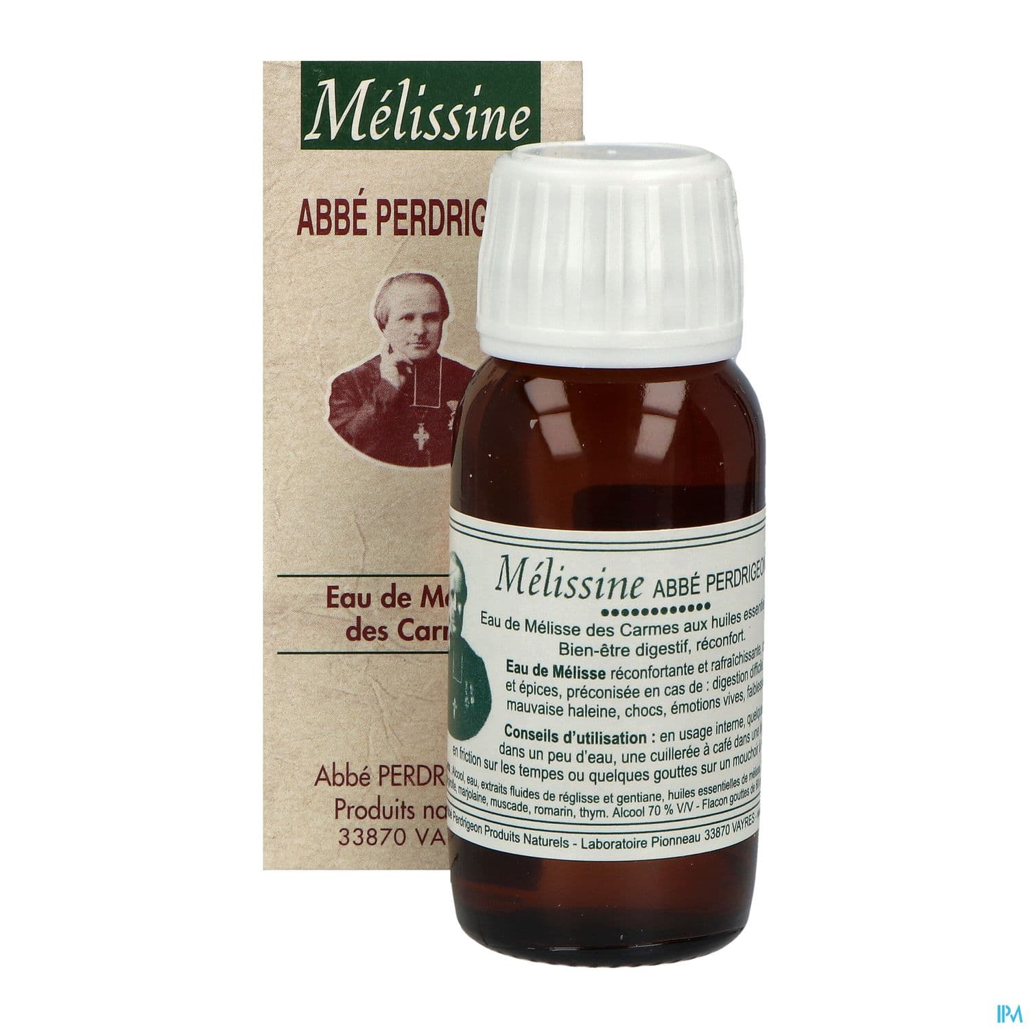 Melissine Abbe Perdrigeon Eau Melisse 60ml