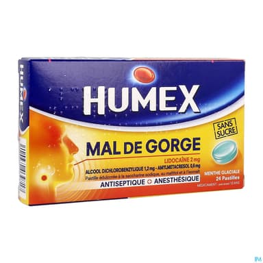 HUMEX MAL GORGE LIDOC MENTH S/S24