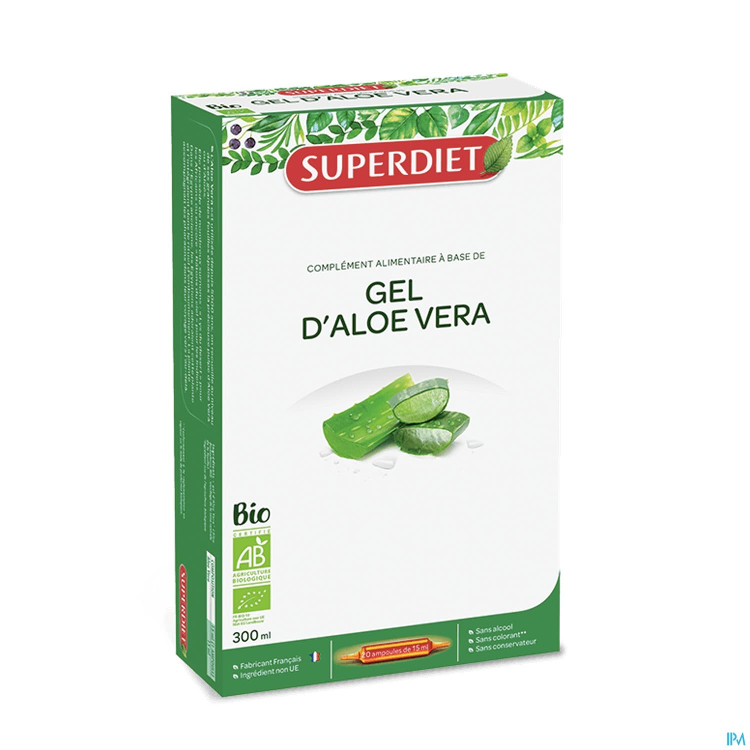SUPERDIET ALOE VERA BIO AMP20