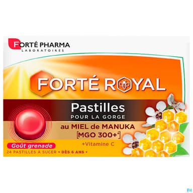 Forte Pharma Pastille Gorge Manuka Pastille A Sucer 24