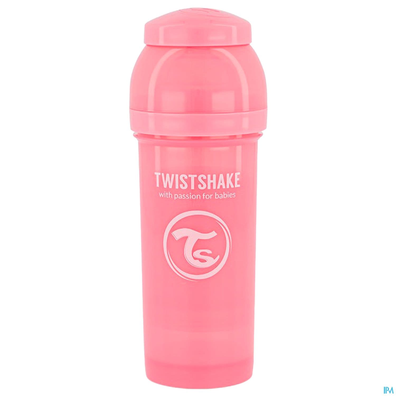 TWISTSHAKE BIB 260ML ROSE PAST 2M+