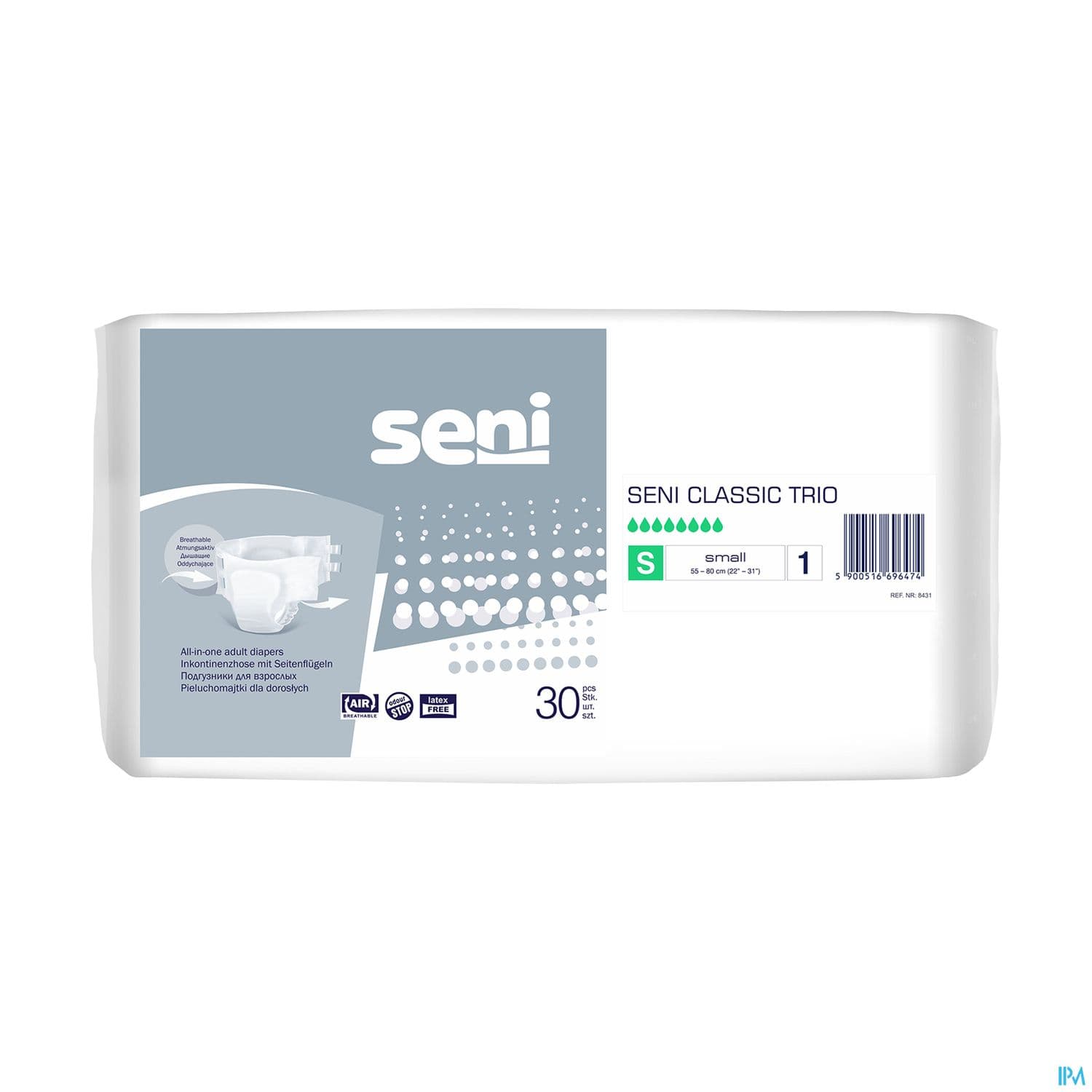 Seni Classic Change Complet Trio S 30 — pharmacie confluence ivry