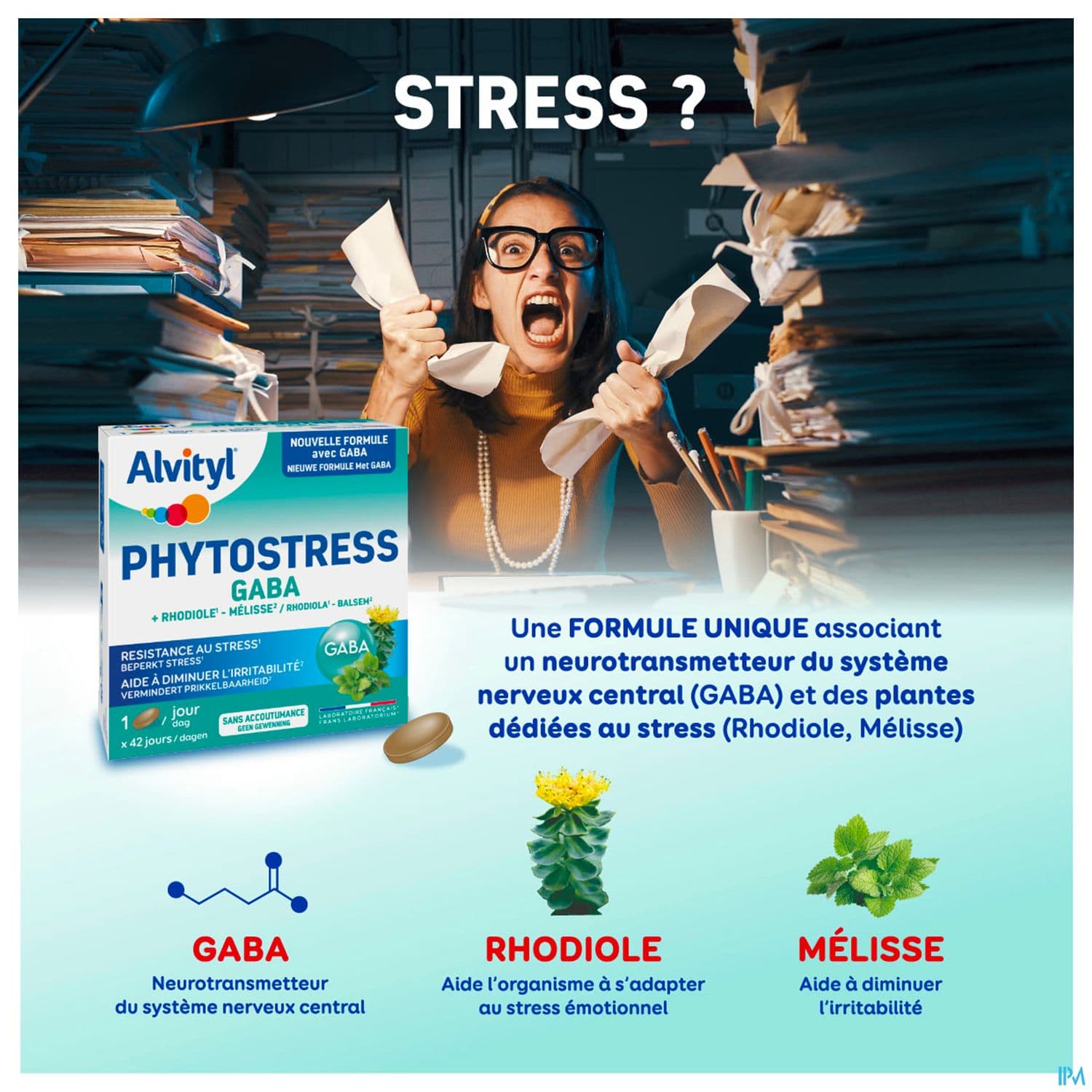 Alvityl Phytostress Gaba Comprime 28