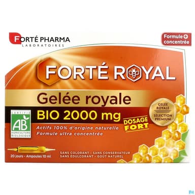 FORTE GELEE ROYAL BIO 2000MG AMP20