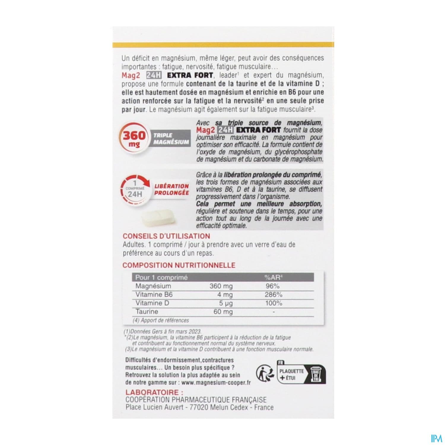 MAG 2 24H EXTRA FORT CPR 45