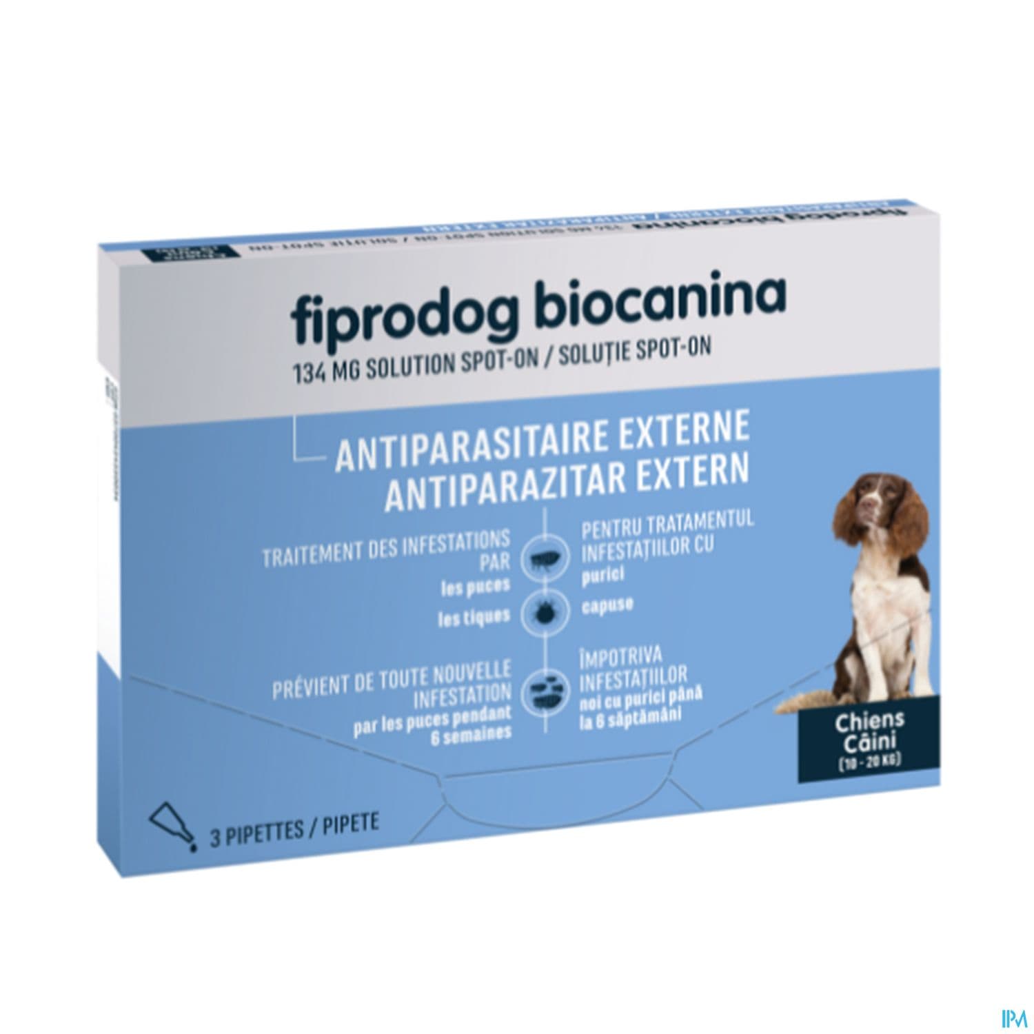 FIPRODOG COMBO MOYEN CHIEN PIPET 3