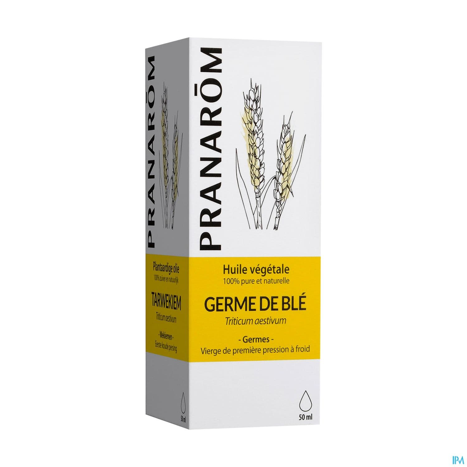 Pranarom Huile Vegetale Vierge Germe Ble 50ml