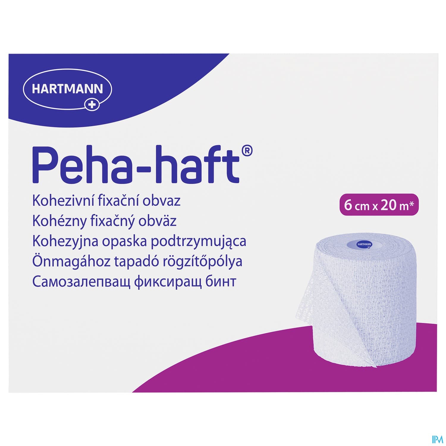 BANDE PEHA HAFT LATEX FREE 6CMX20M