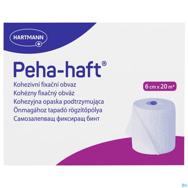 BANDE PEHA HAFT LATEX FREE 6CMX20M