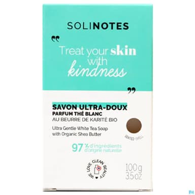 Solinotes Savon Solide The Blanc 100g