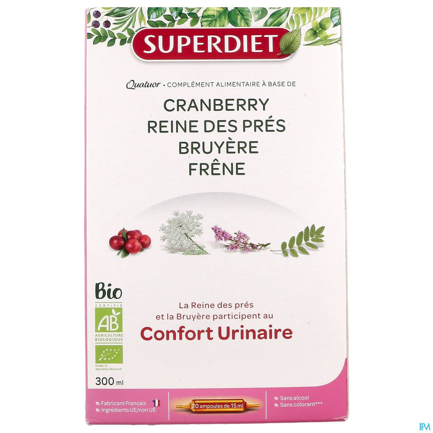 SUPERDIET QUAT CONF URIN BIO AMP20