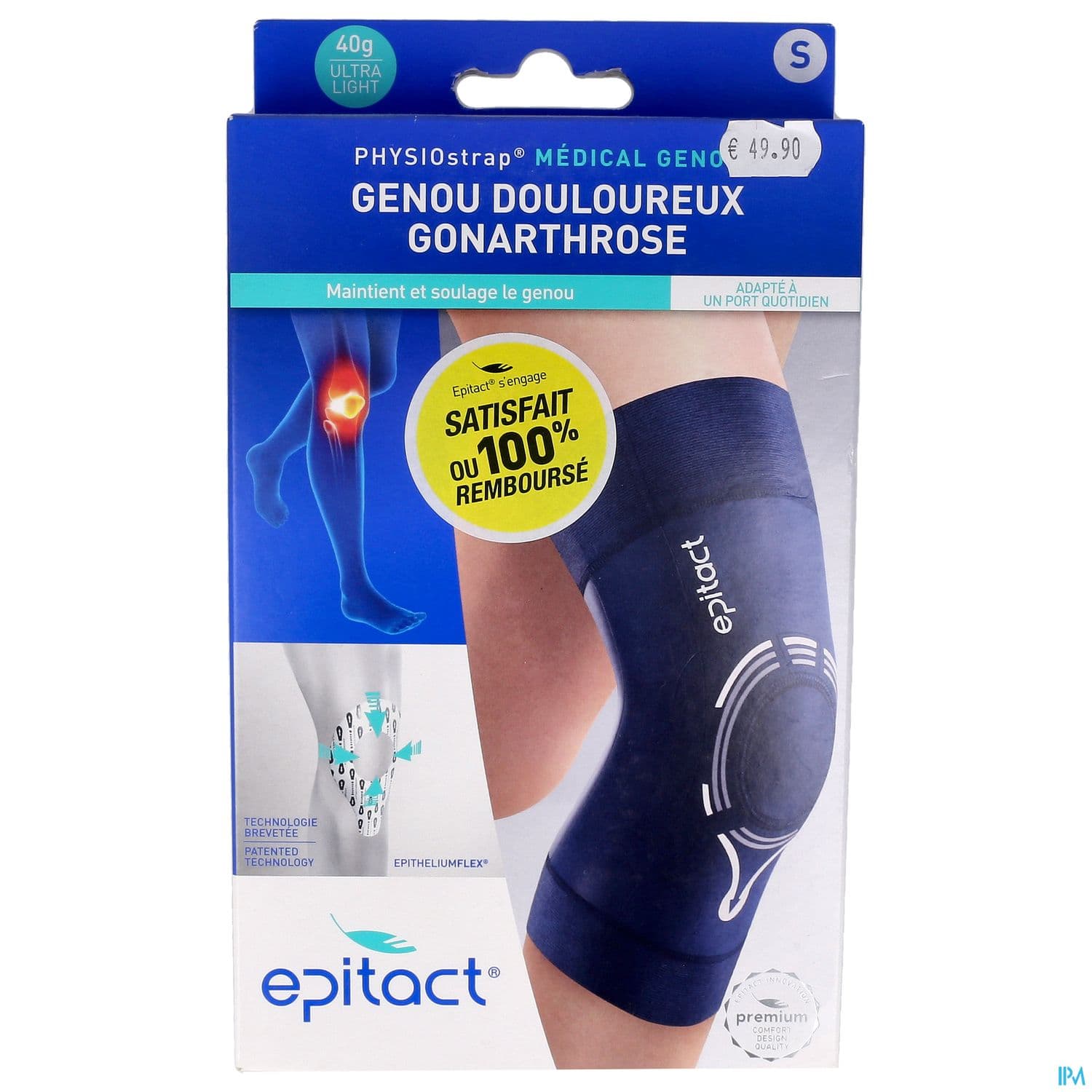 Epitact Physiostrap Genouillere Rotulienne S