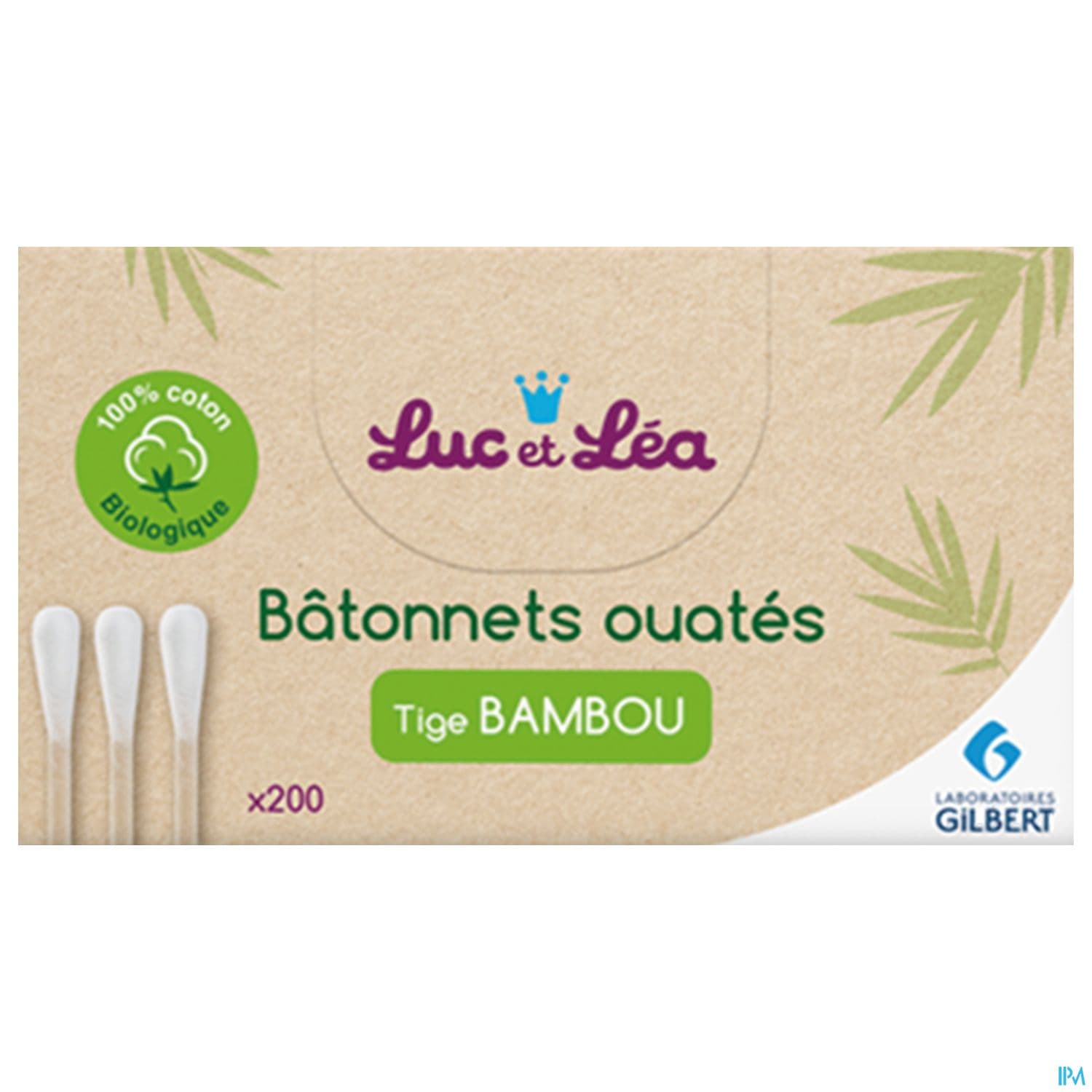 Luc Et Lea Batonnet Ouate Adulte Bambou