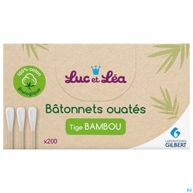 Luc Et Lea Batonnet Ouate Adulte Bambou
