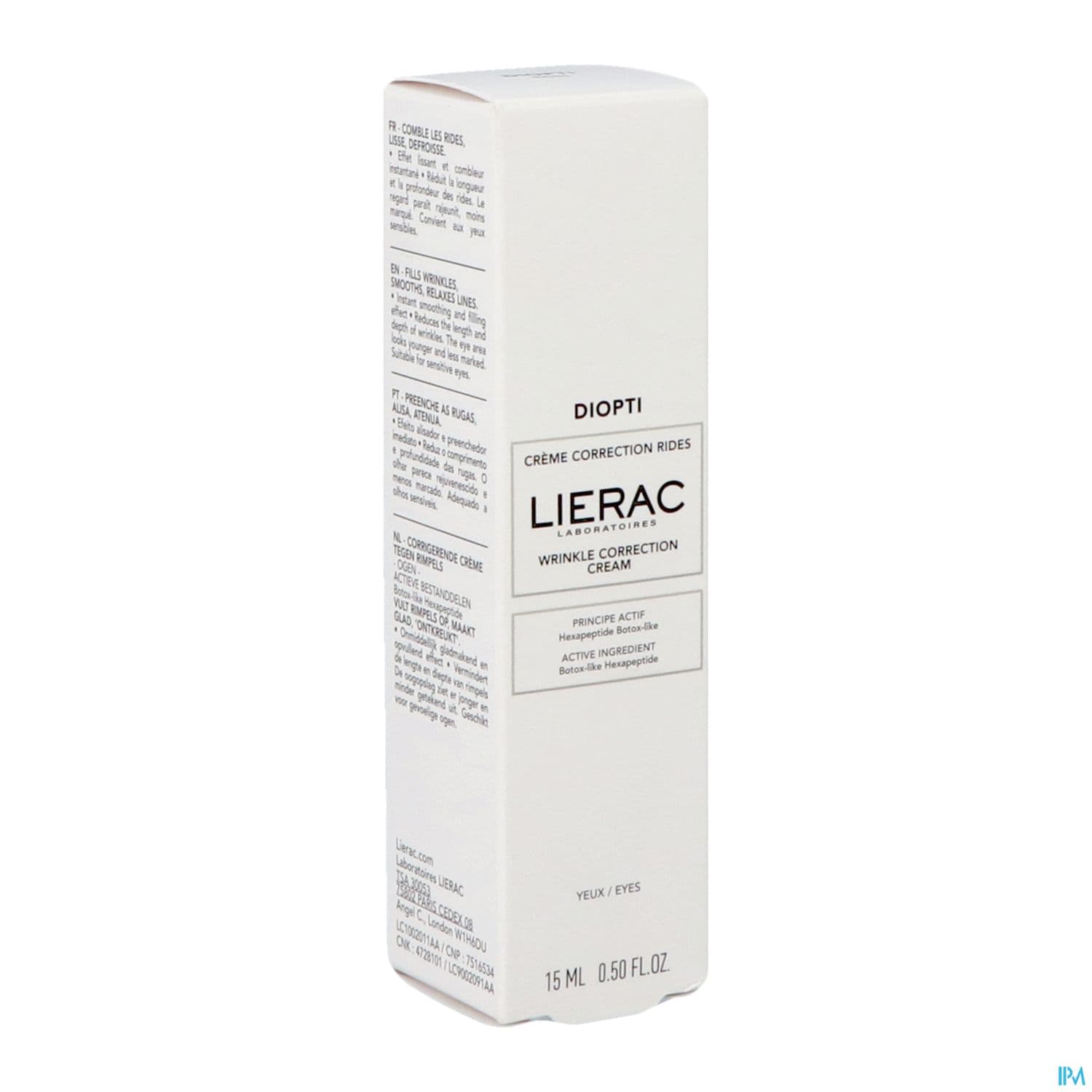 LIERAC CR COMB DIOPTIRIDE 15ML