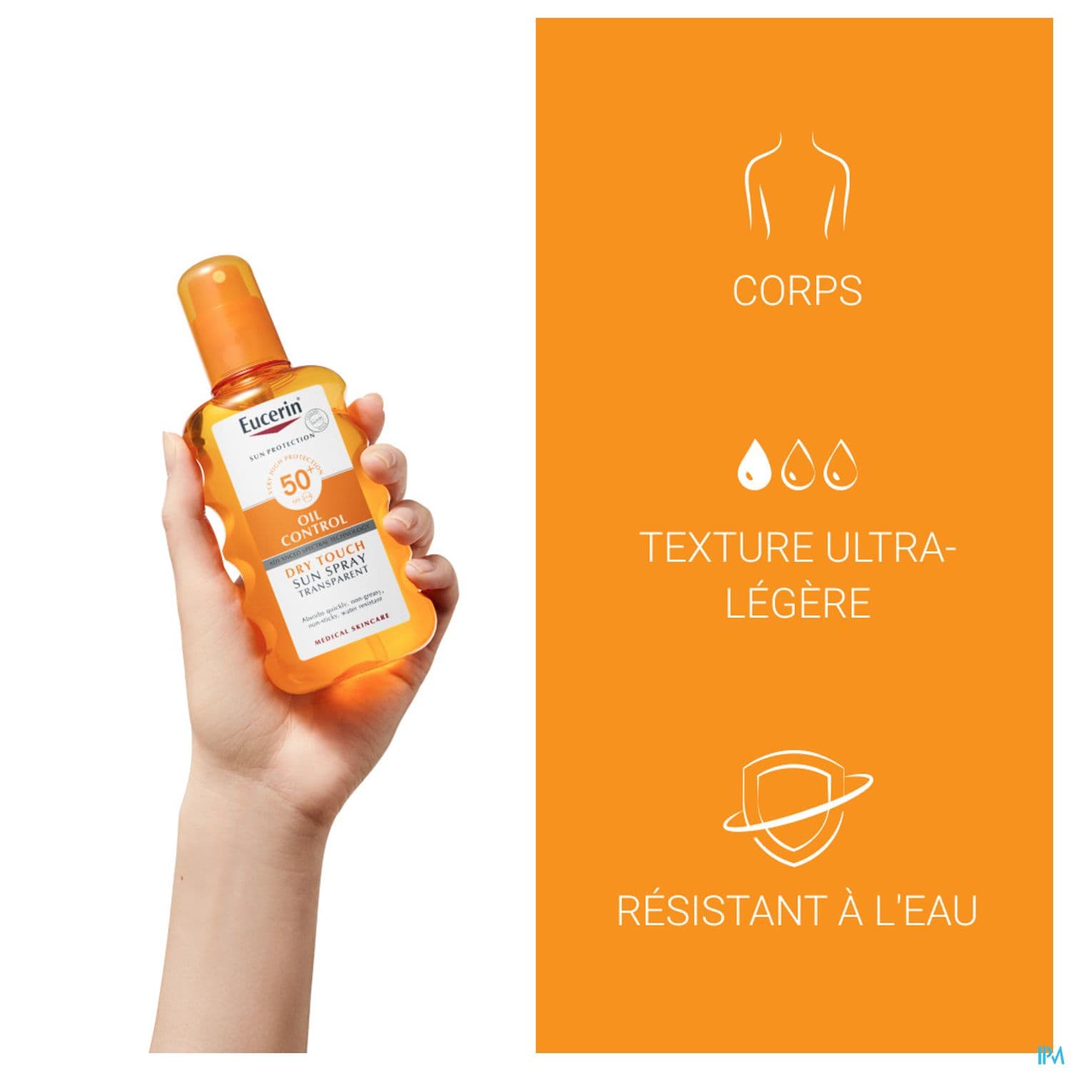 EUCERIN SUN TRANSPARENT SPR SPF50+