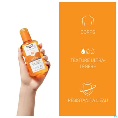 EUCERIN SUN TRANSPARENT SPR SPF50+