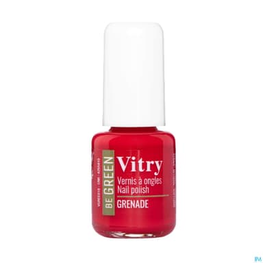 Vitry Be Green Vernis Ongles Grenade 6ml