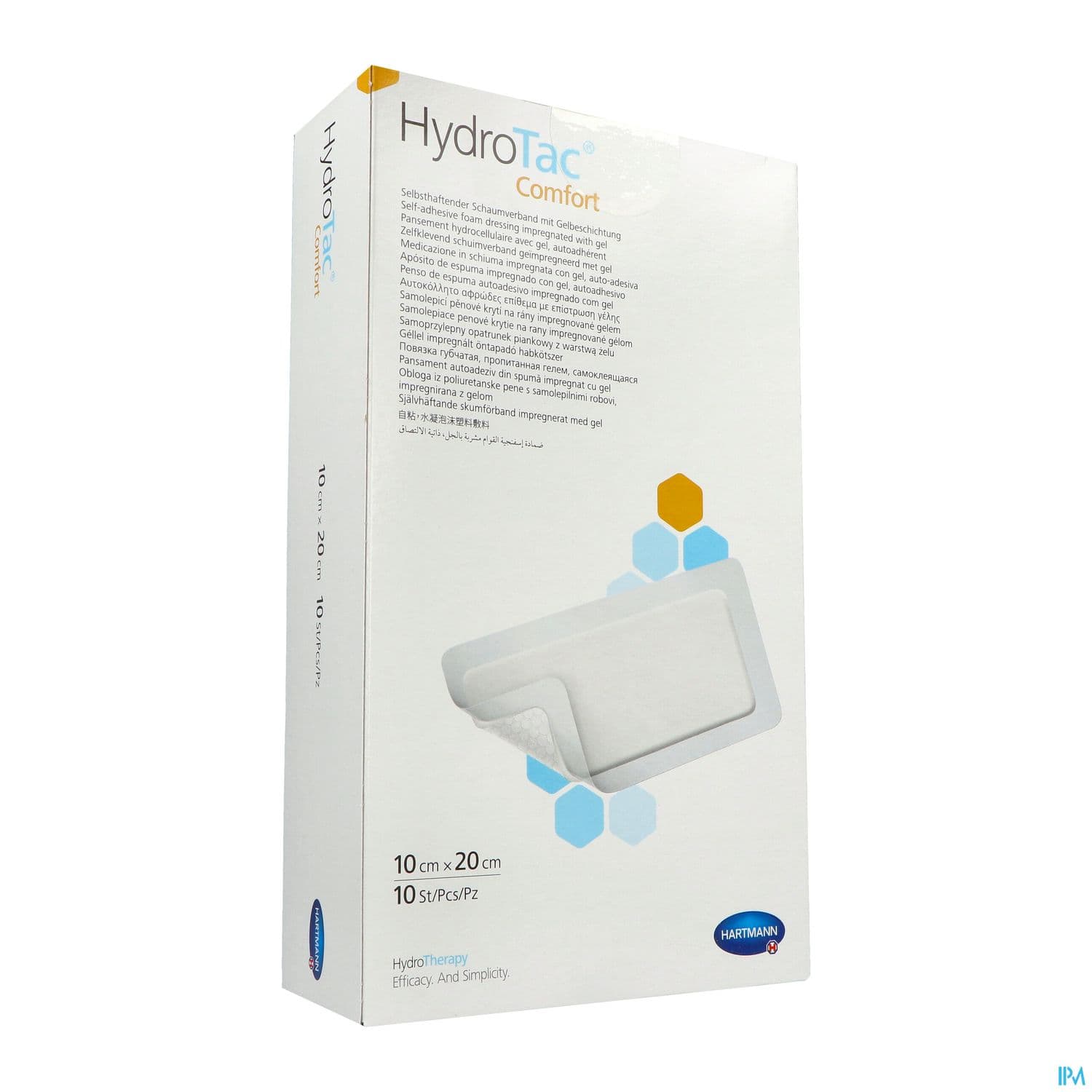 HYDROTAC CONF PANS ADH 10X20CM 10 — Pharmacie Royale - Saint-Cloud