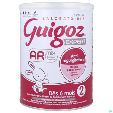GUIGOZ EXPERT LAIT AR MIX 2 780G