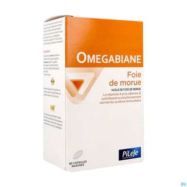 Pileje Omegabiane Foie Morue Capsule 80