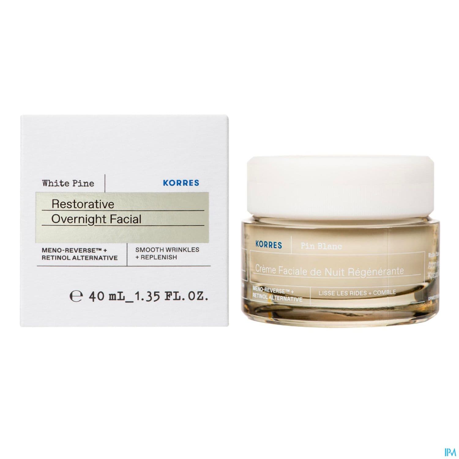 Korres Pin Blanc Creme Nuit Regenerante 40ml