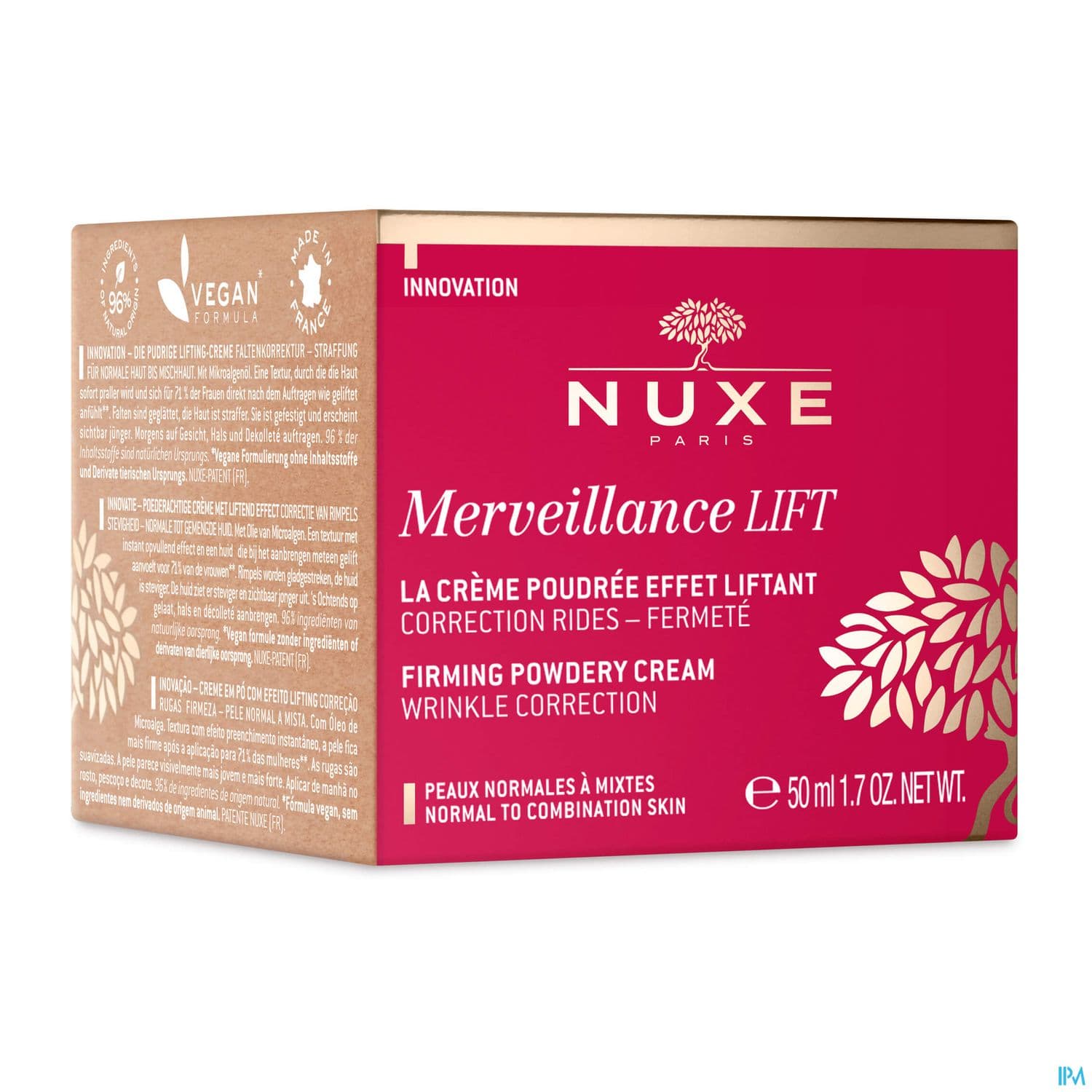 NUXE MERVEILLANCE LIFT CR PDR 50ML — Aprium Pharmacie des Colonnes - M'Sika