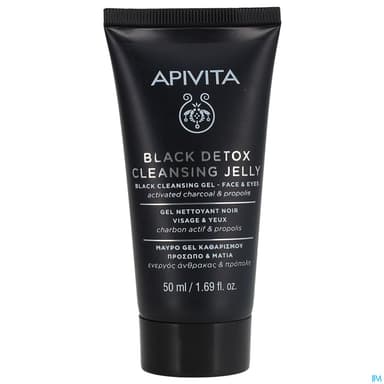 APIVITA GEL NETT BLACK DETOX 50ML