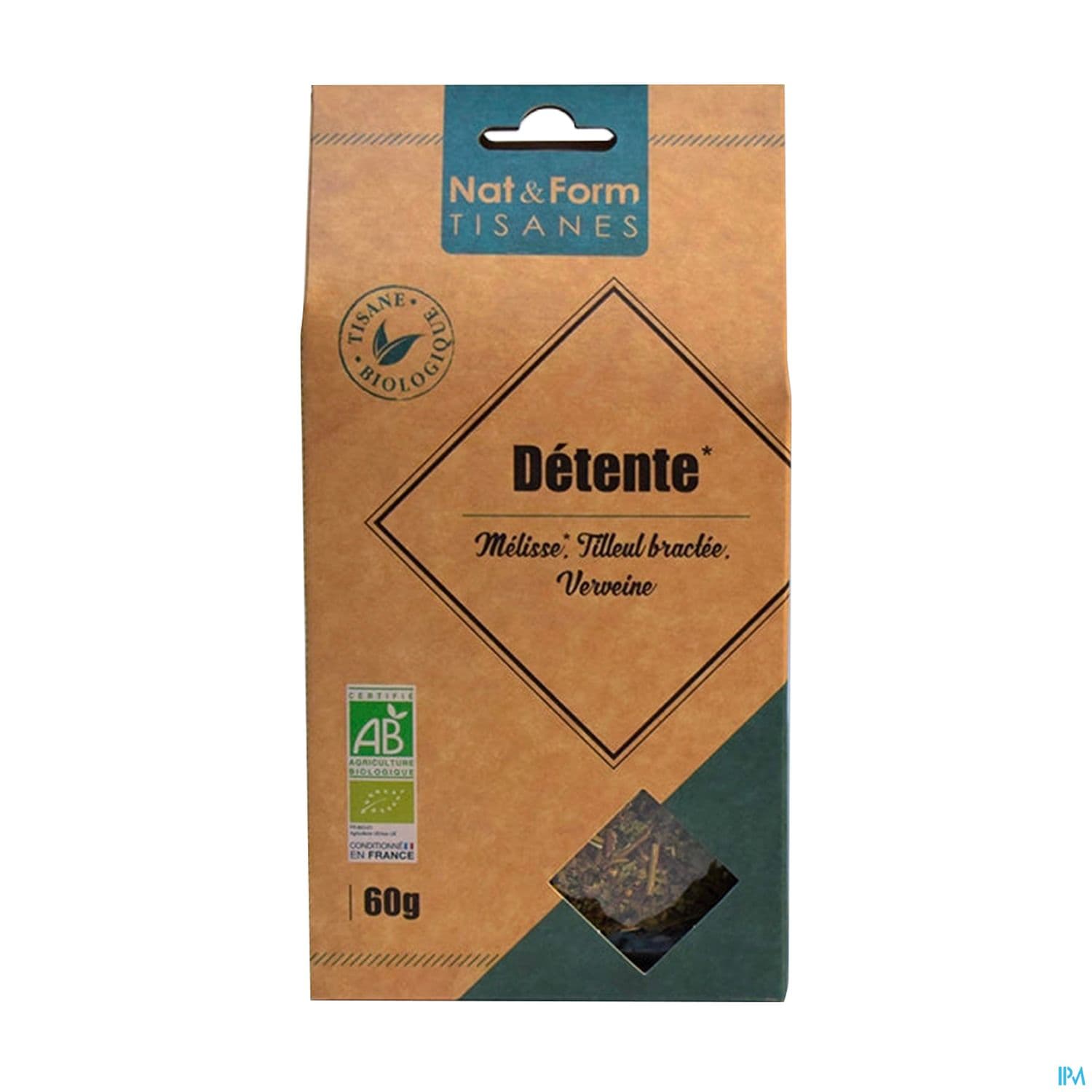 Nat Et Form Tisane Detente Relaxation Bio 60g