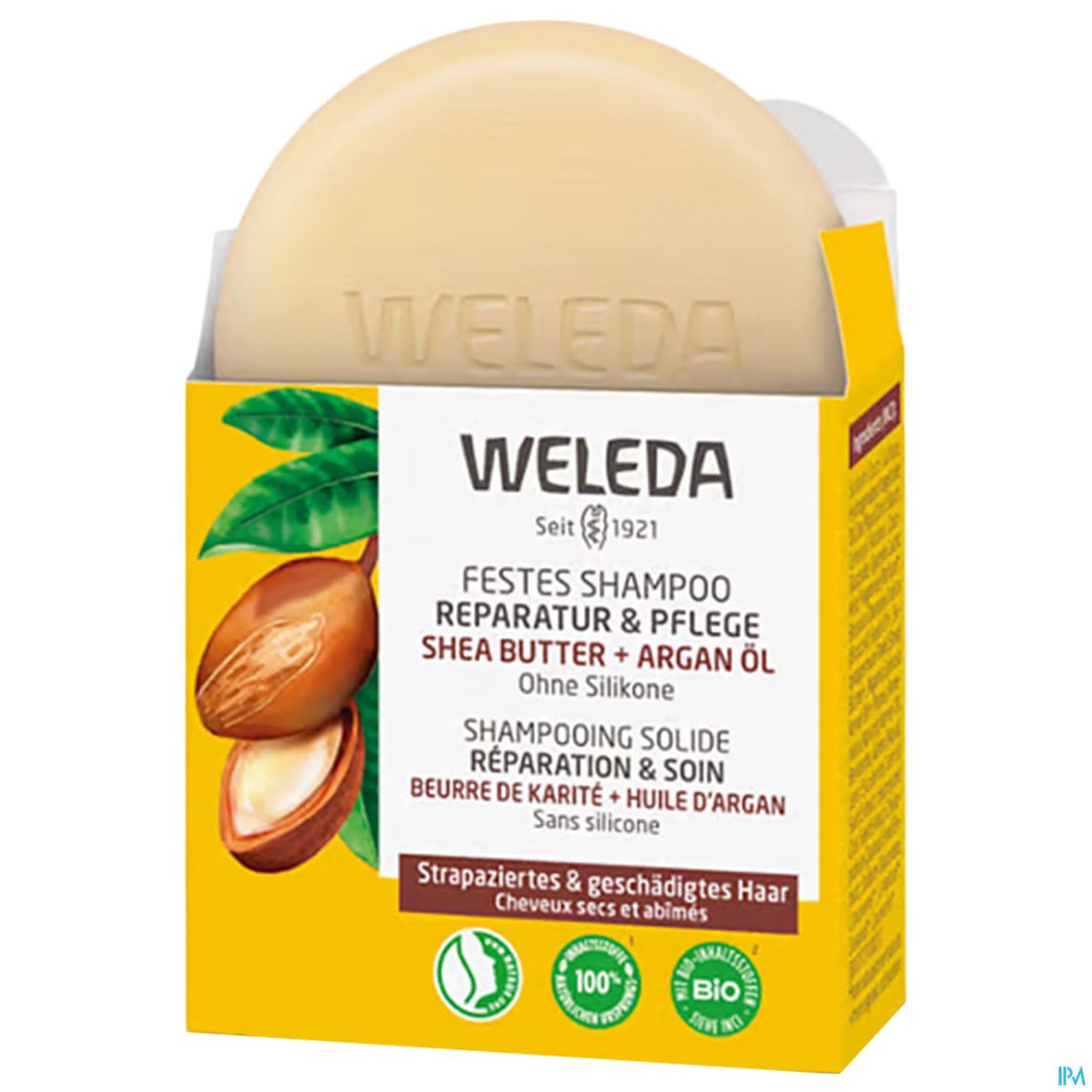Weleda Shampooing Solide Reparation Soin 50g