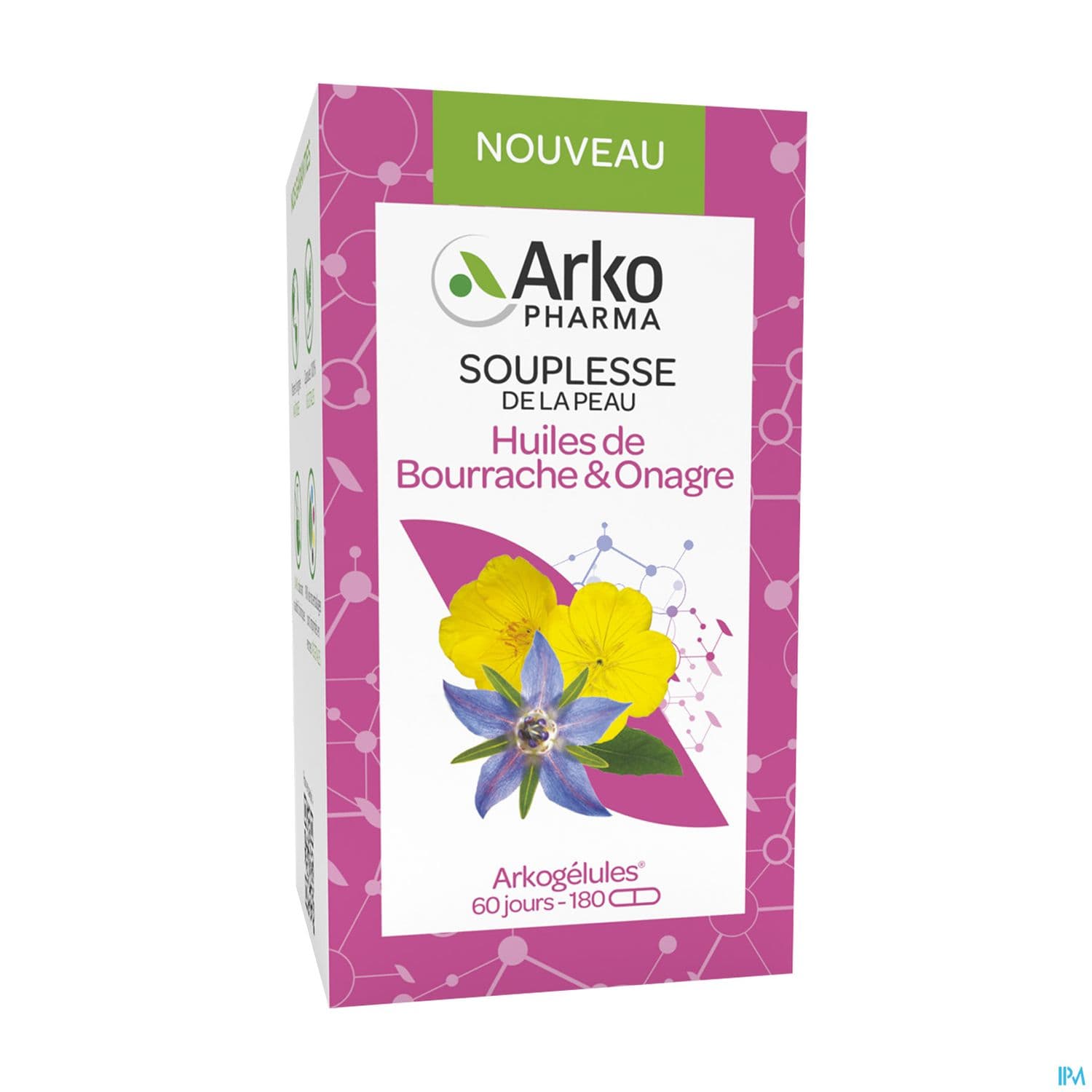 ARKOG BOURRACHE/ONAGRE CAPS 180                   