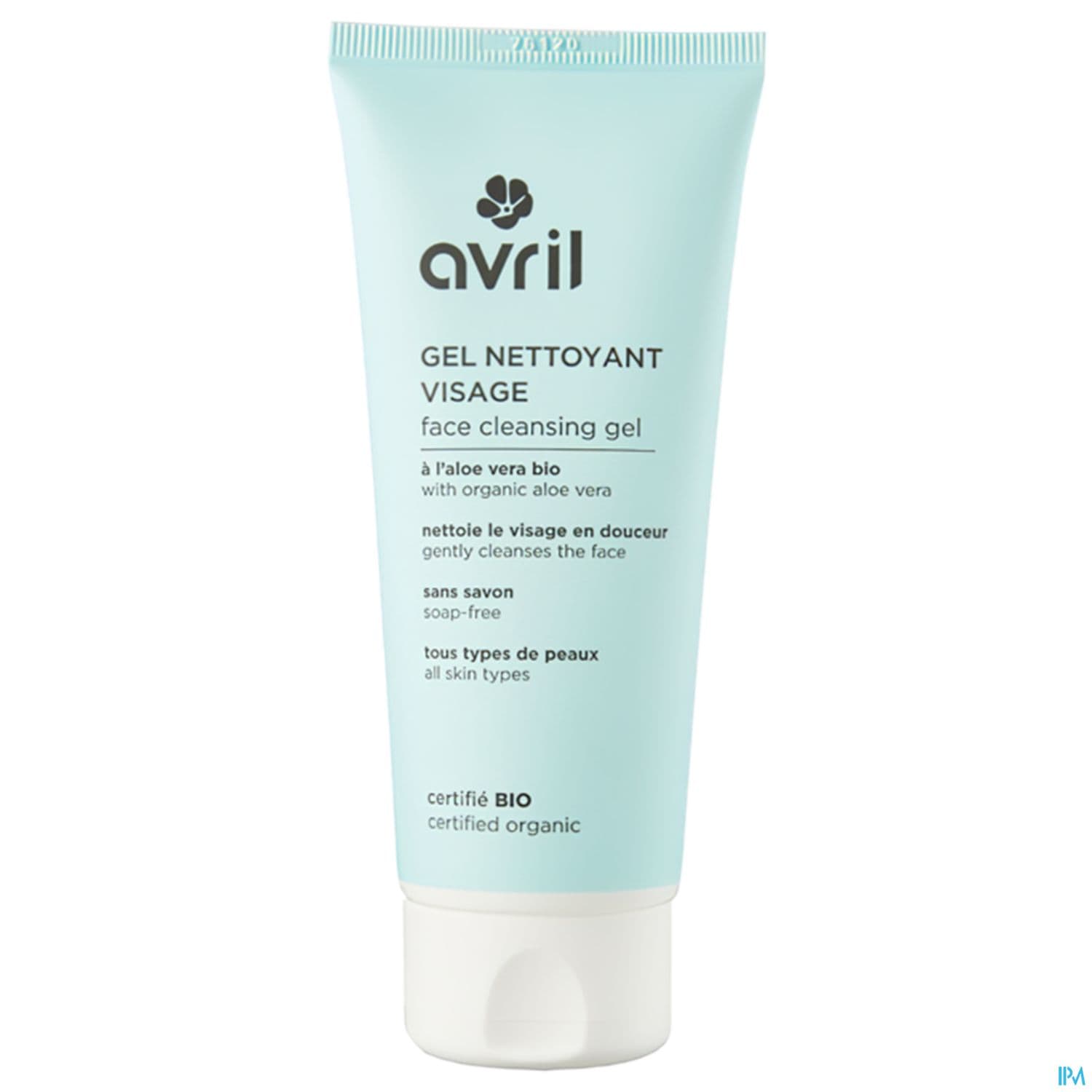 AVRIL GEL NETTOYANT VIS BIO 100ML