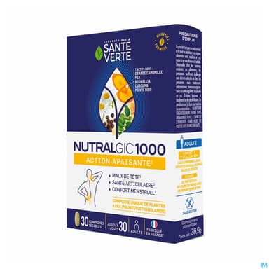 Sante Verte Nutralgic 1000 Comprime 30