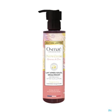 Osmae Lait Apres Soleil Divine Escale Desalterant Douceur De Coco 200ml