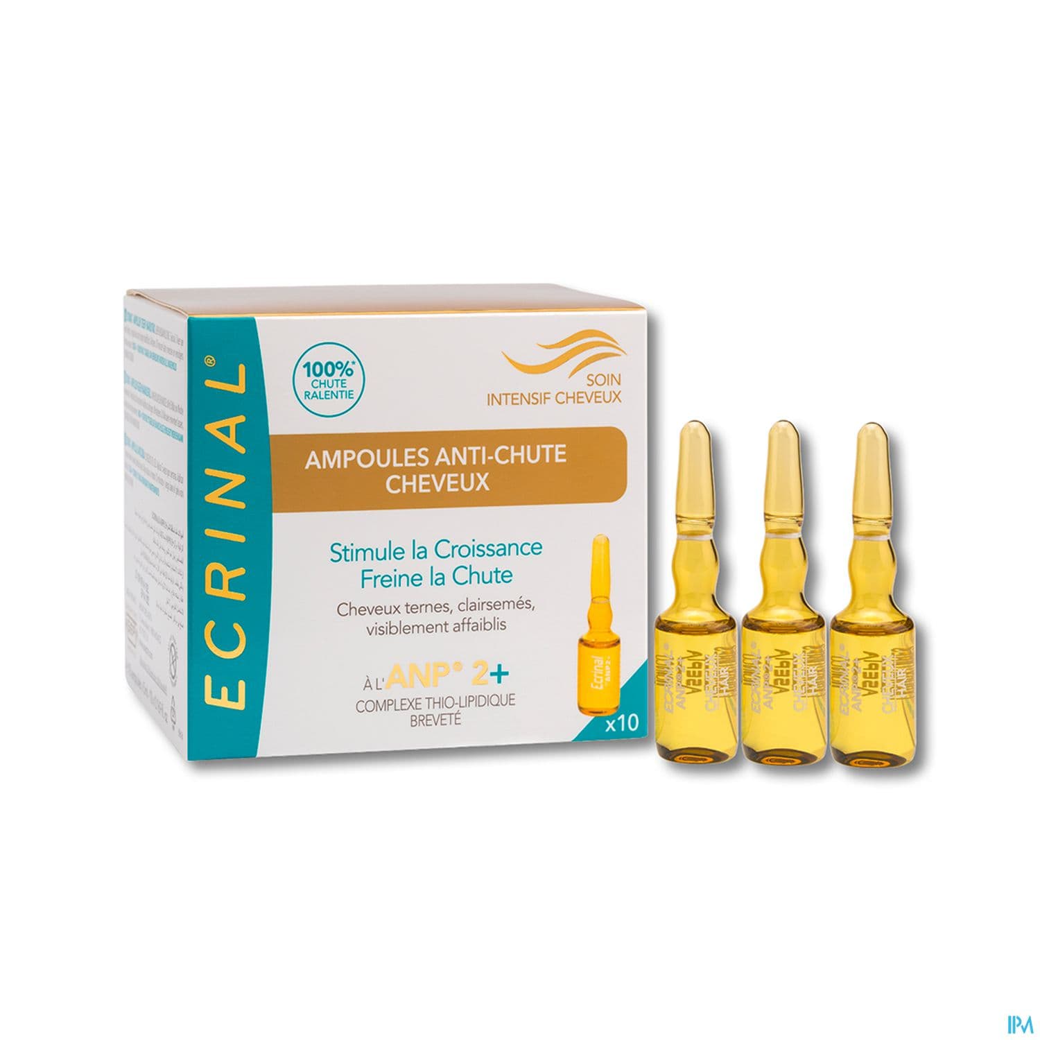Ecrinal Capillaire Ampoules Antichute A l'anp2+ 5ml X10