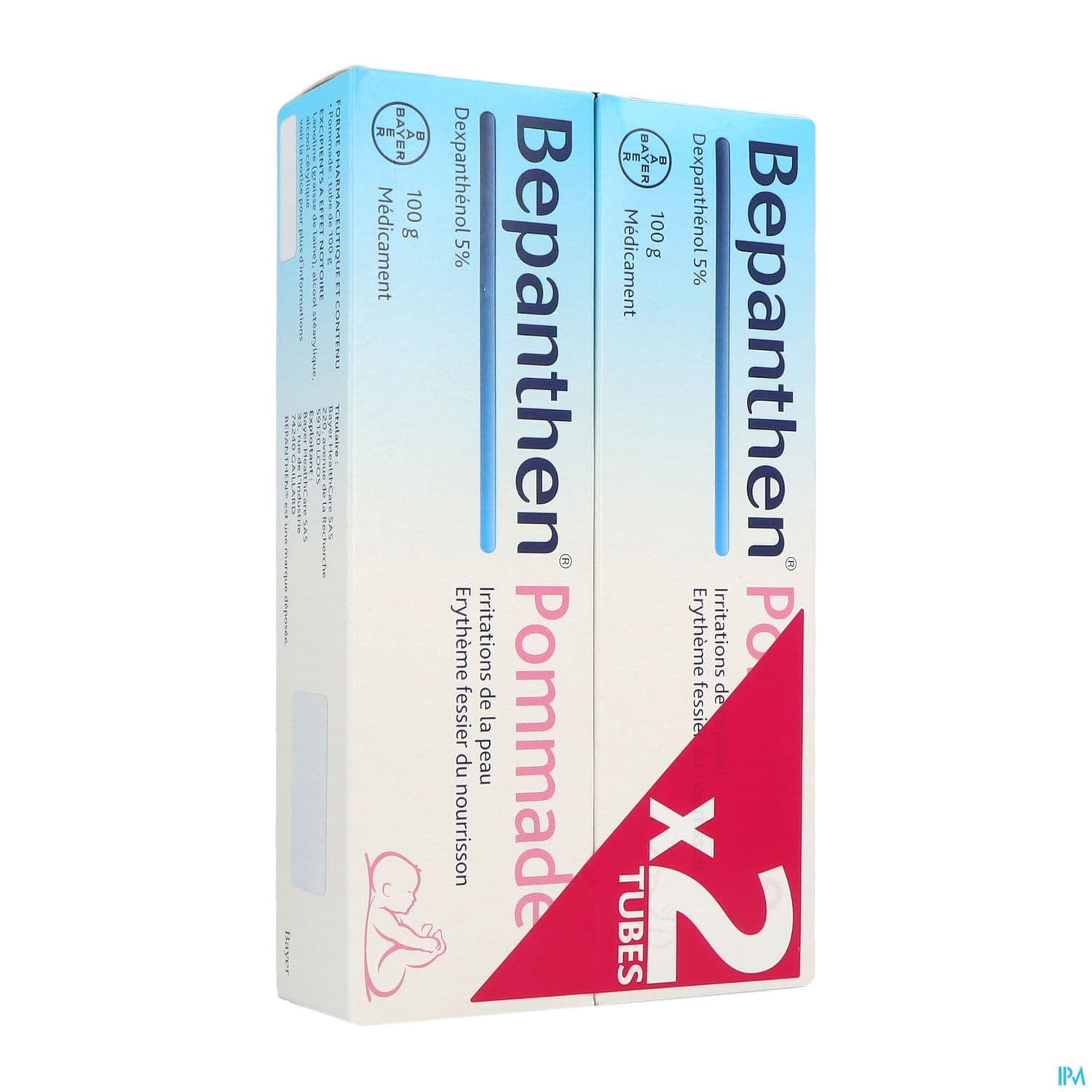 Bepanthen 5% Pommade 100g X2