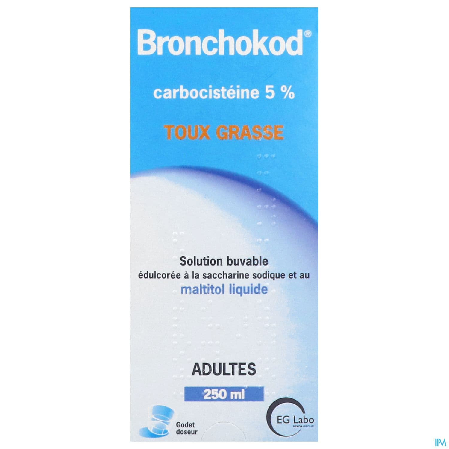 BRONCHOKOD GE 5% SOL BUV S/S 250ML