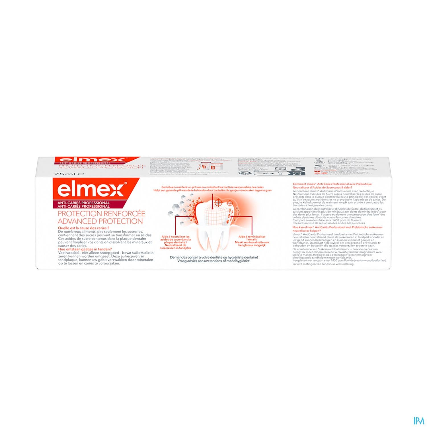 Dentifrice Elmex® Anti-caries Professional™ Tube 75ml