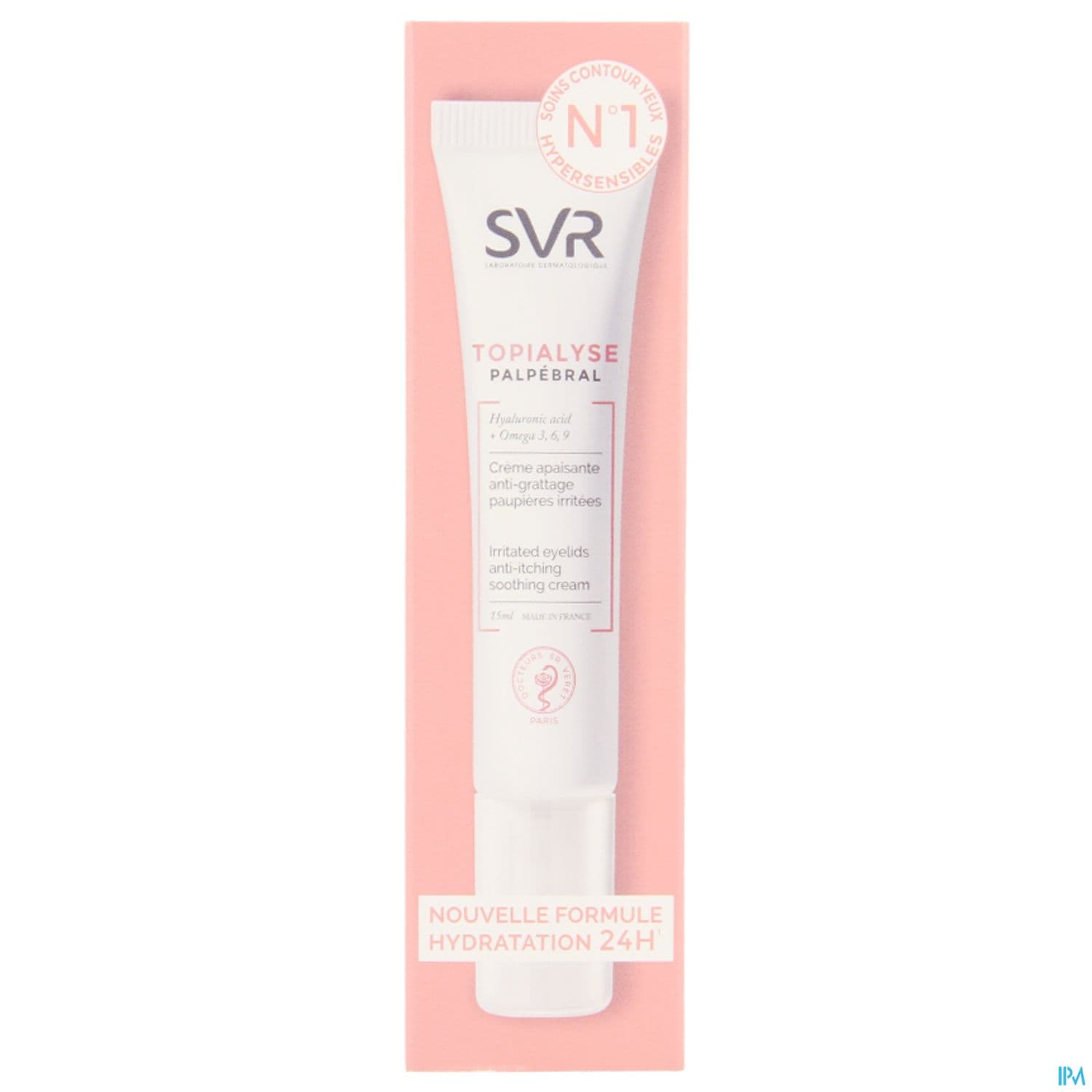 Svr Palpebral By Topialyse Demaquillant Yeux Paupieres 15ml