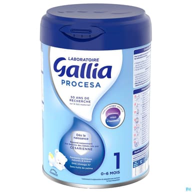 GALLIA PROCESA LAIT 1AGE 800G