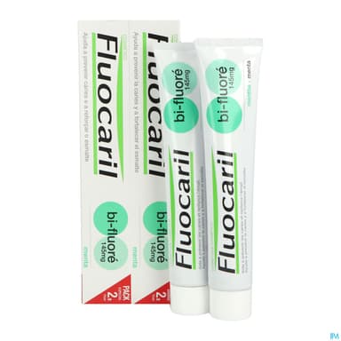 FLUOCARIL BI-FLUORE MENTHE 2X75ML