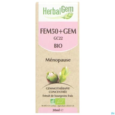 Herbalgem Fem50+gem Gc22 Menopause Bio 30ml