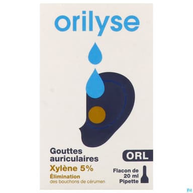 ORILYSE GOUTTE AURICULAIRE 20ML