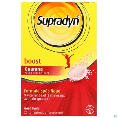 Supradyn Boost Comprime Effervescent 20